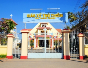 Thi công giải pháp làm mát cho nhà thờ Thủ Thiêm - Giai đoạn hoàn thành