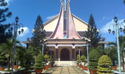 Thi công giải pháp làm mát cho nhà thờ  Thái Bình Gò Vấp 