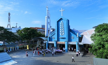 Thi công giải pháp làm mát cho nhà thờ  Thanh Đa TPHCM