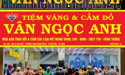 Thi công giải pháp làm mát cho tiệm vàng Vân Ngọc Anh